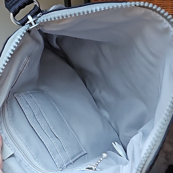 Baggallini Comrade black zebra embossed crossbody bag - Picture 5 of 10